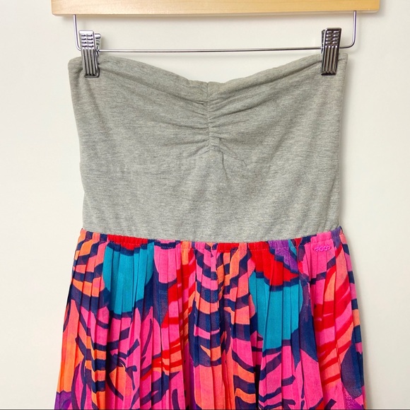 Roxy | Floral Mini-Dress M - Picture 5 of 15